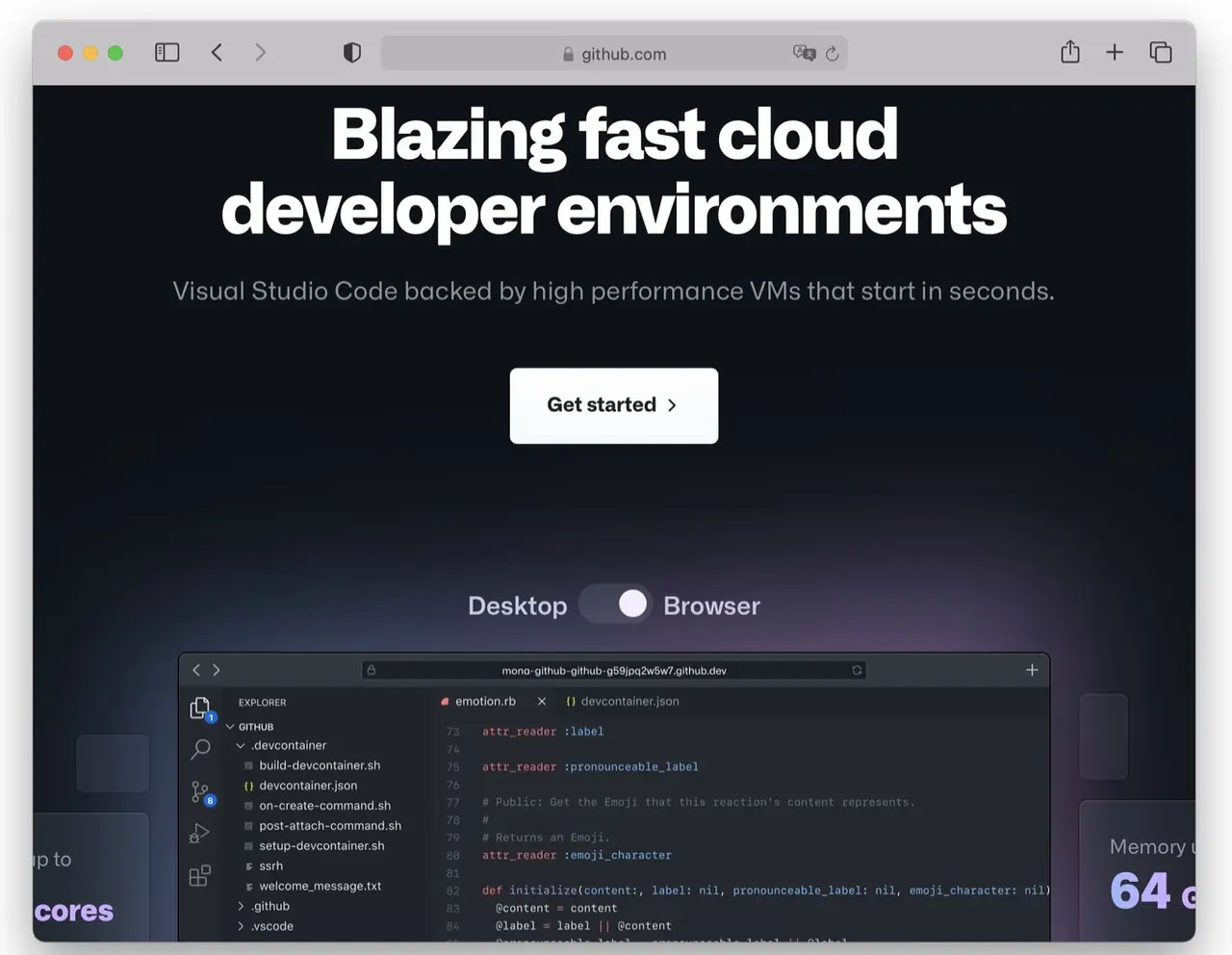 codespace